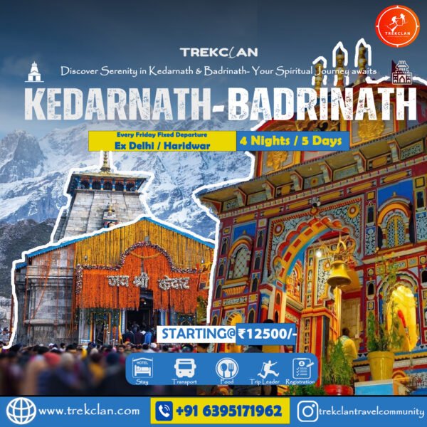 Do Dham tour package, Kedarnath badrinath tour package
