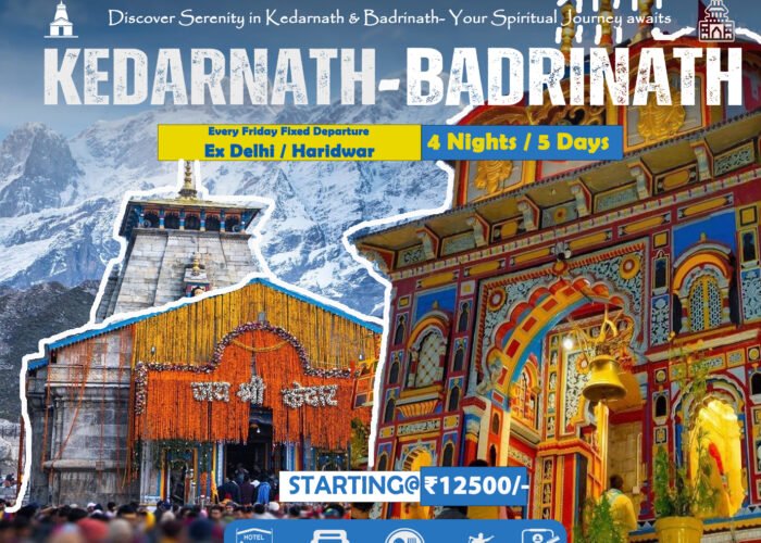 Do Dham tour package, Kedarnath badrinath tour package
