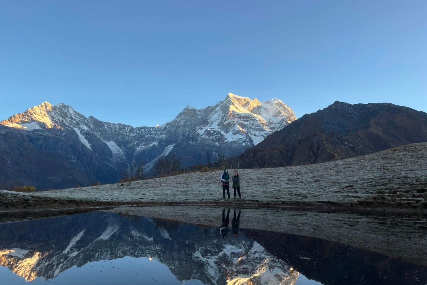 Chaukhamba massive View from Madmaheshwar