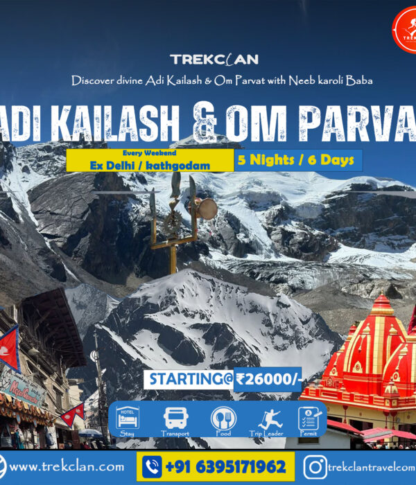 Adi kailash Om Parvat Tour package