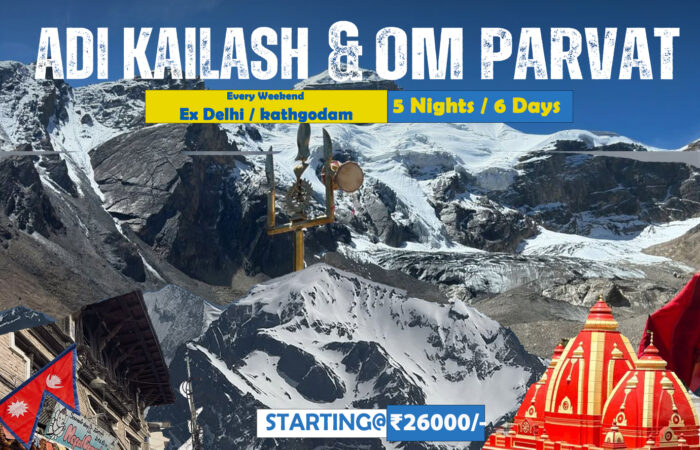 Adi kailash Om Parvat Tour package