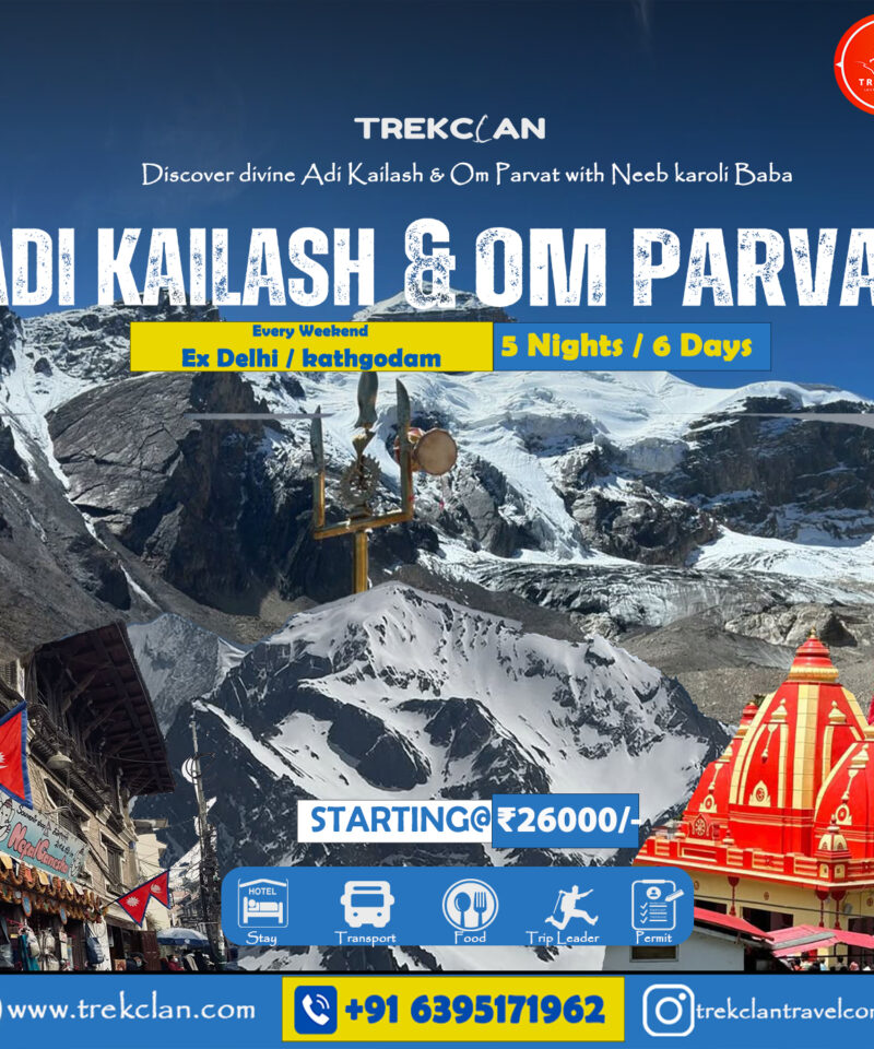 Adi kailash Om Parvat Tour package