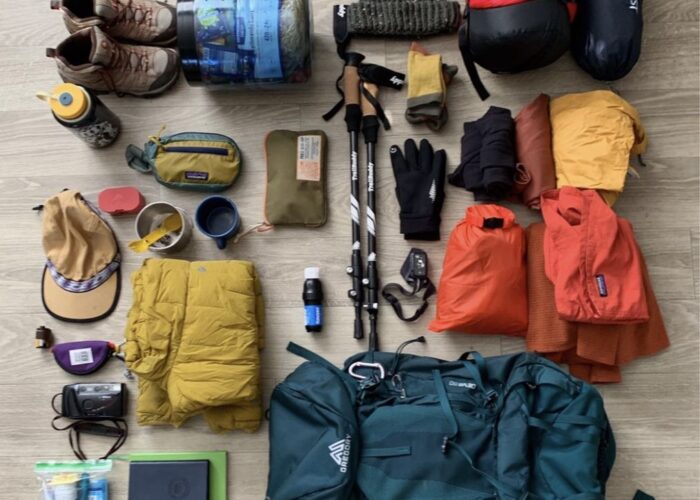 Packing Essential for winter trek