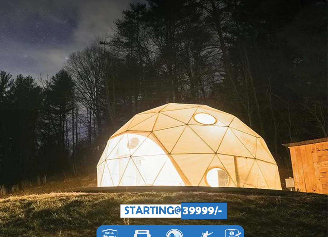 Glamping stay in Uttarakhand