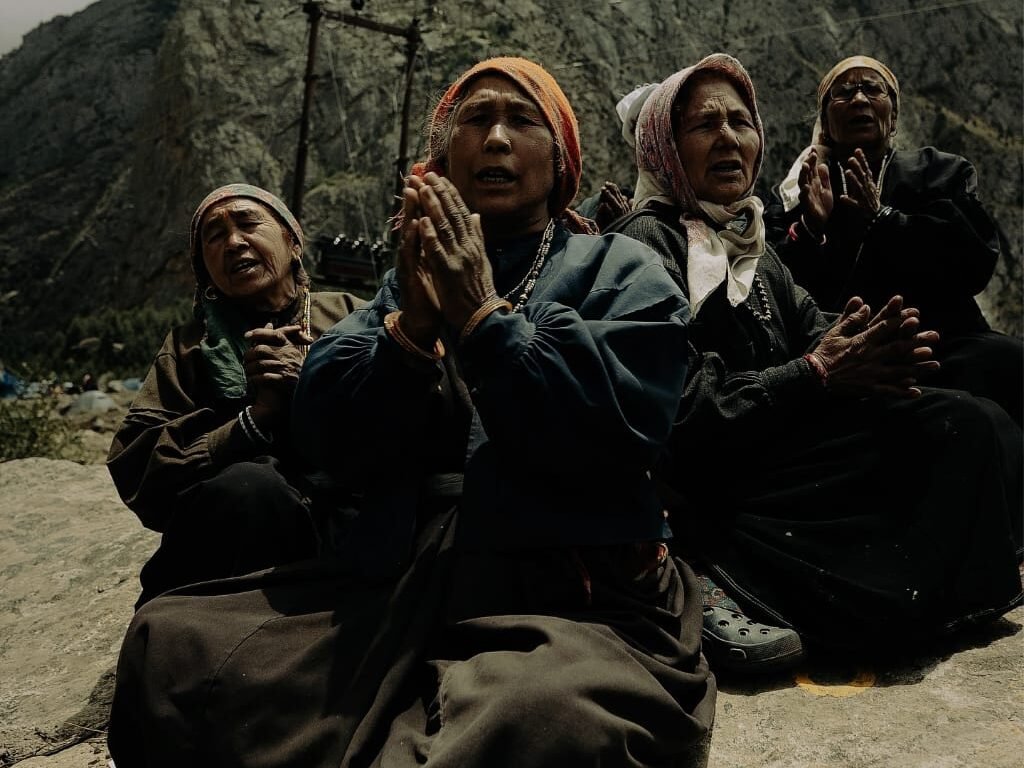 Rongpa people of niti vallley